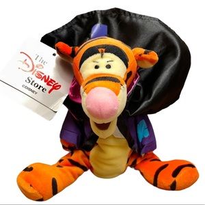 Tigger as Count Dracula Disney Vampire Costume Bean Bag Plush Toy Winnie Pooh